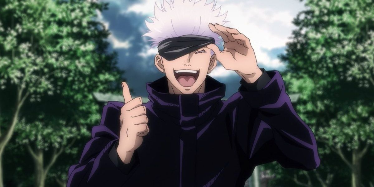 Gojo Gives A Thumbs Up
