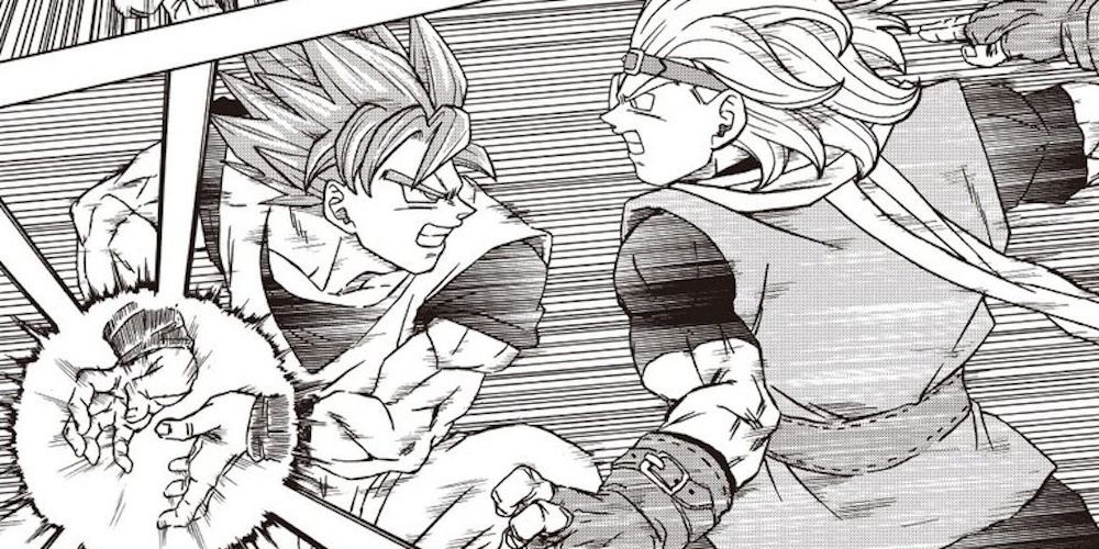 Manga Dragon Ball Super Goku Versus Granolah