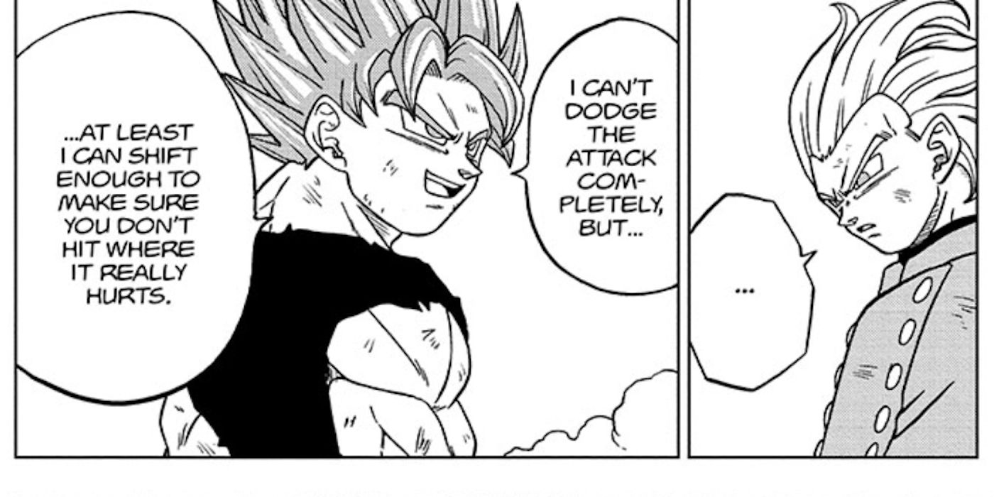 Goku tells Granolah how he dodged his attacks in the Dragon Ball Super manga