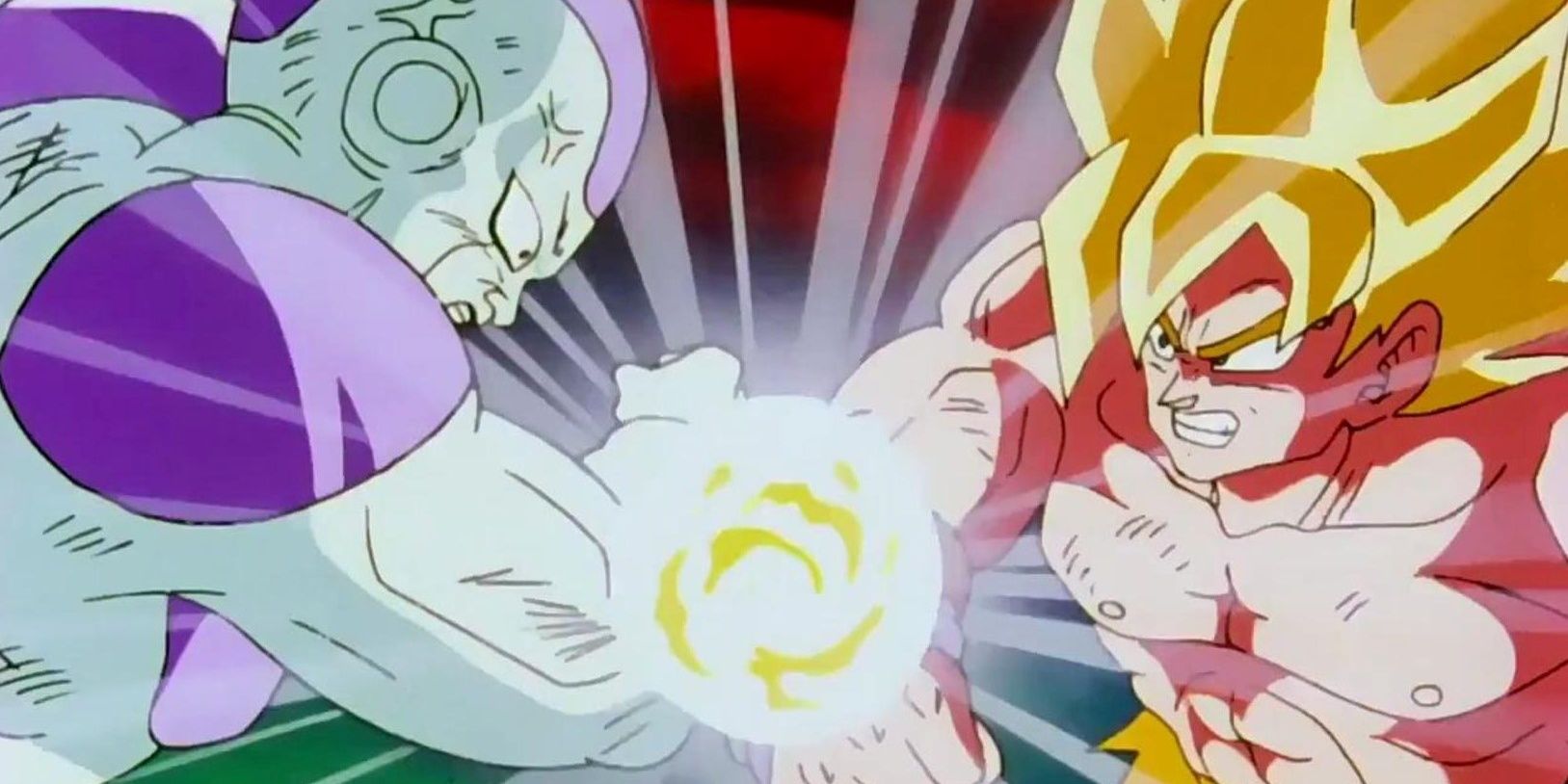 Goku versus Frieza from Dragon Ball Z