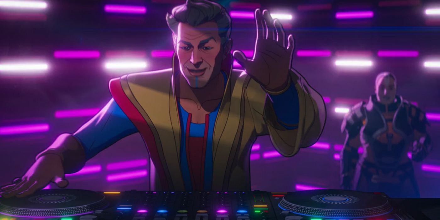 Grandmaster and Tango as the DJ in What If