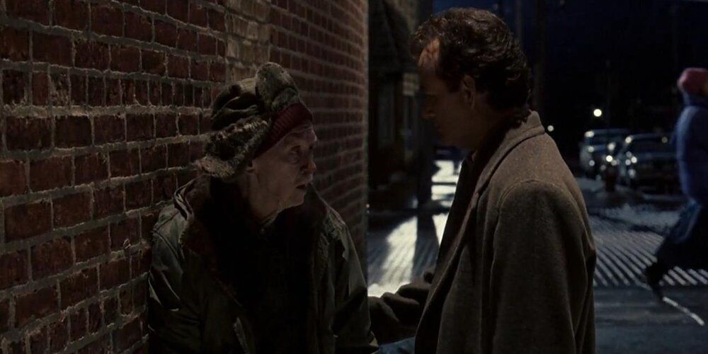 who is the homeless man in groundhog day