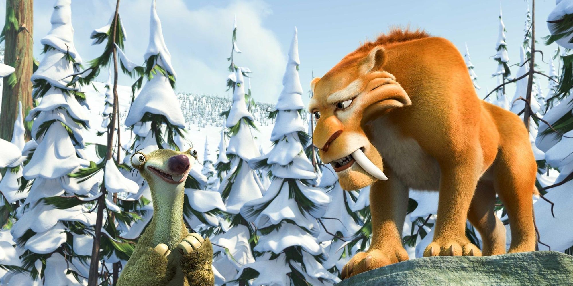 Sid and Diego in Ice Age