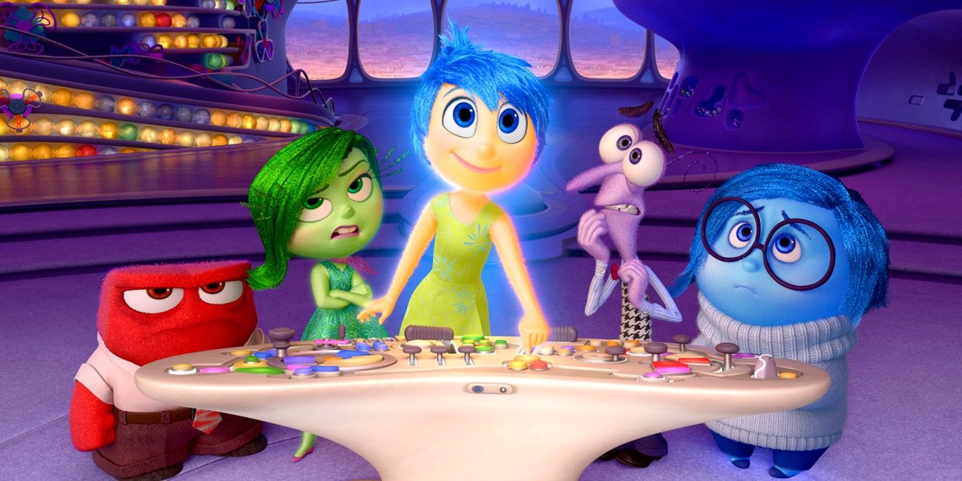 The emotions from Inside Out