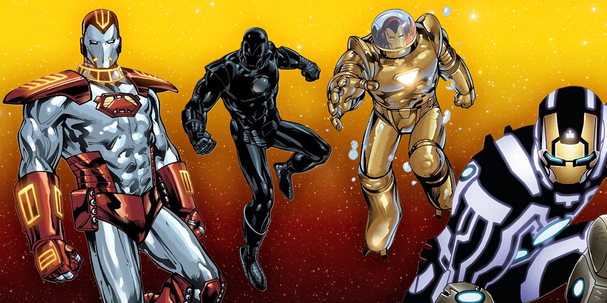 Iron Man: 15 Suits Of Armor Tony Stark Has Only Worn In The Comics