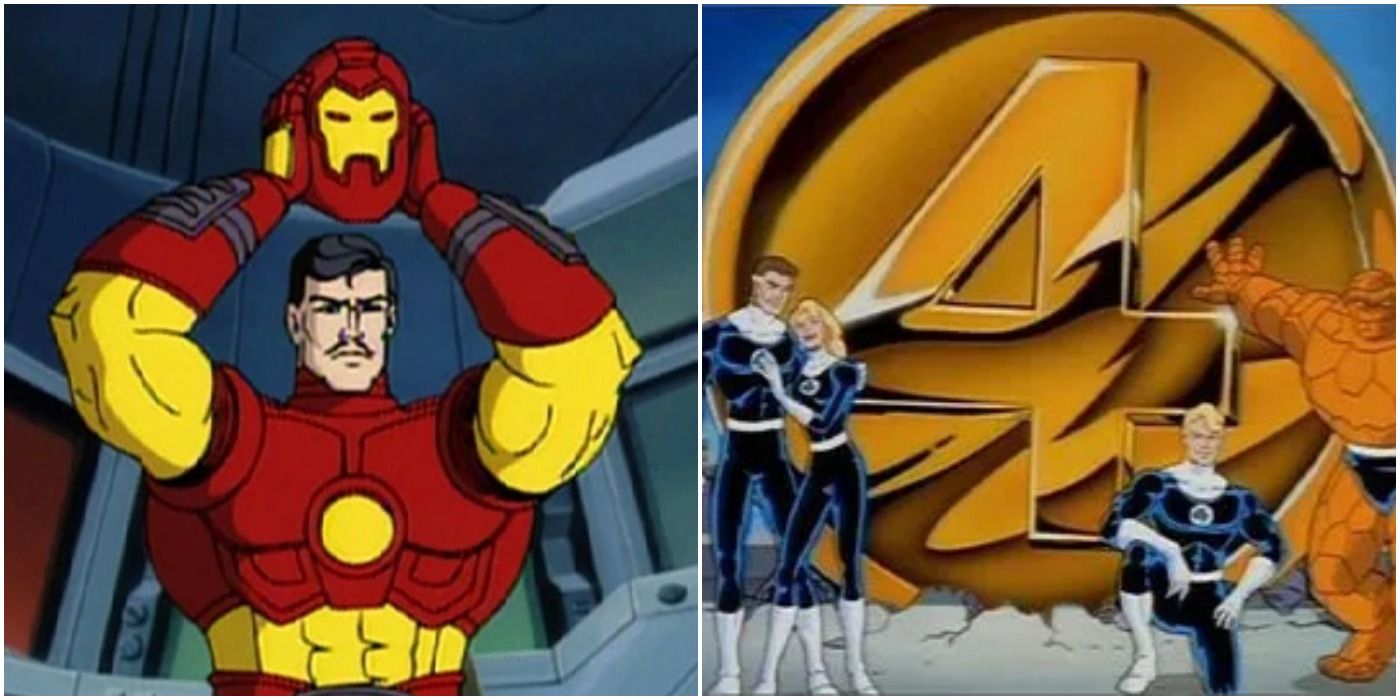 Iron Man Animated Series And Fantastic Four Animated Series