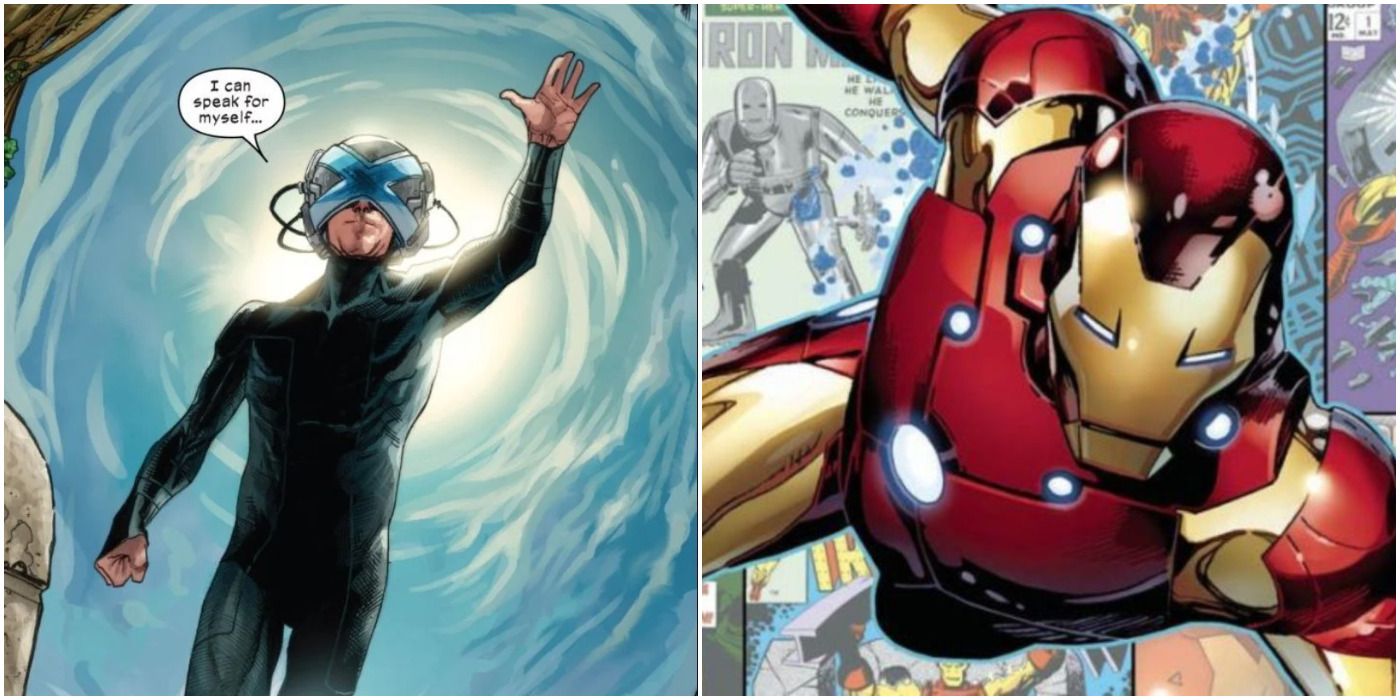 Professor X and Iron Man