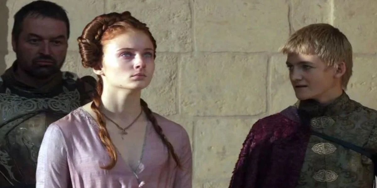 Joffrey and Sansa in GoT.