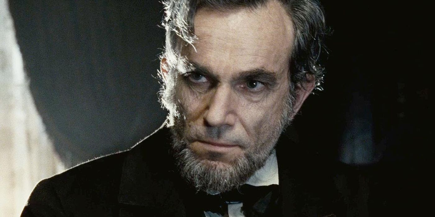 Daniel Day Lewis como Abraham Lincoln em Lincoln