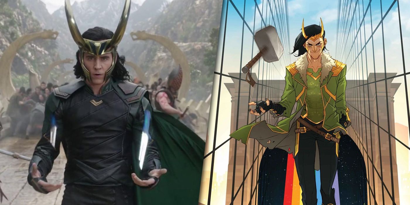 Loki in the MCU and the comics