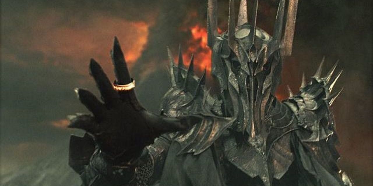 Movies Lord Of The Rings Sauron Wears One Ring