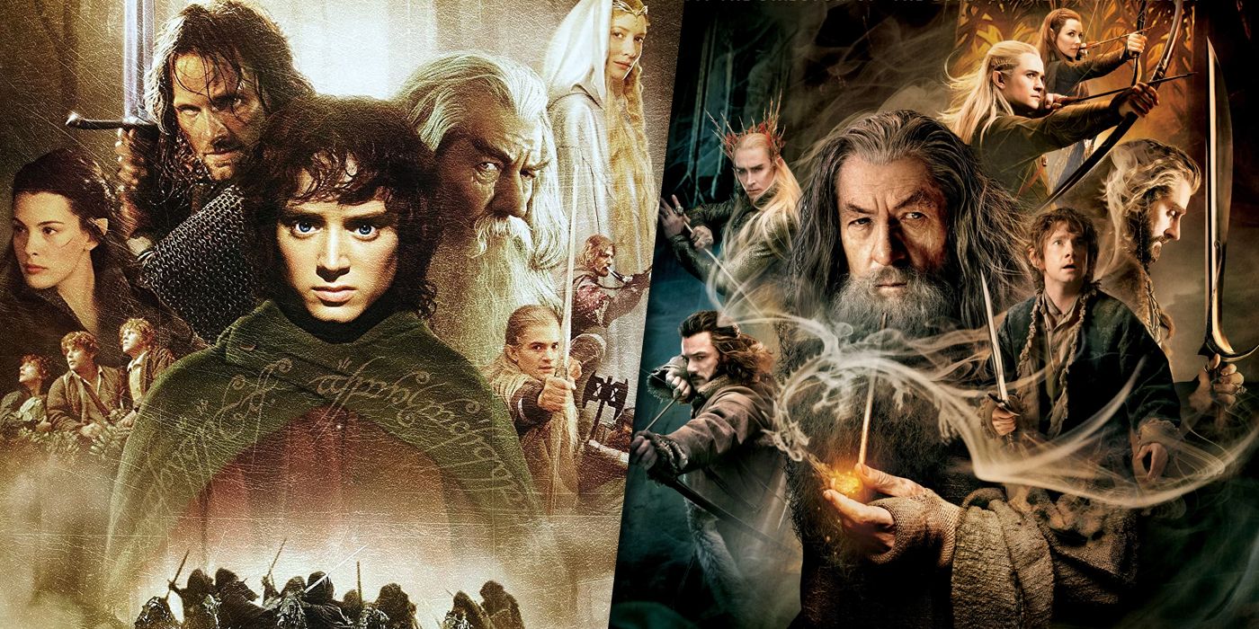 Lord of the Rings and The Hobbit posters