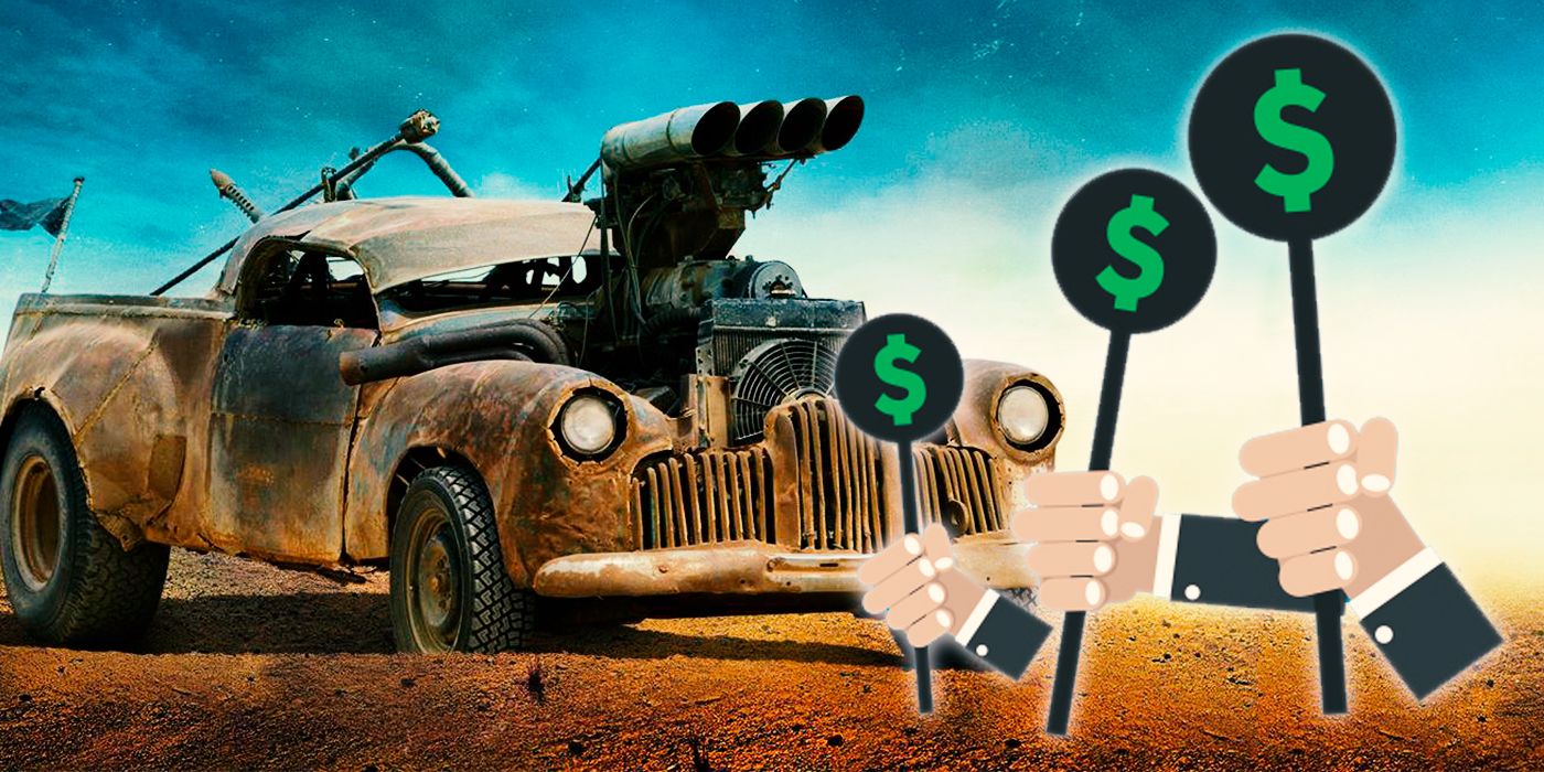 mad max fury road vehicles up for auction