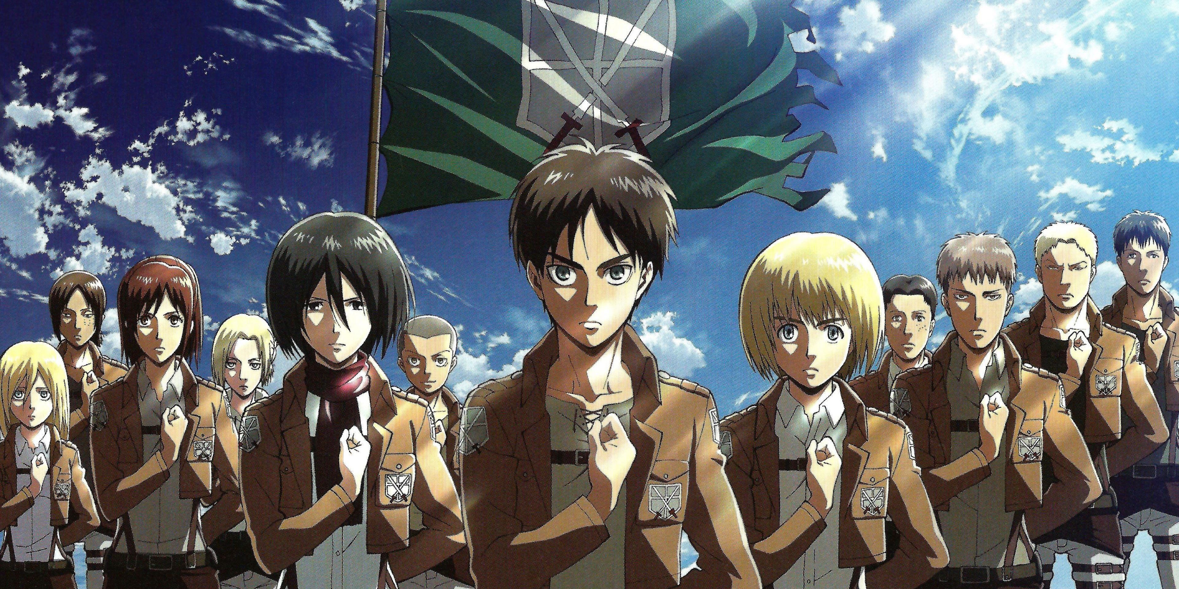 Main Cast from Attack on Titan