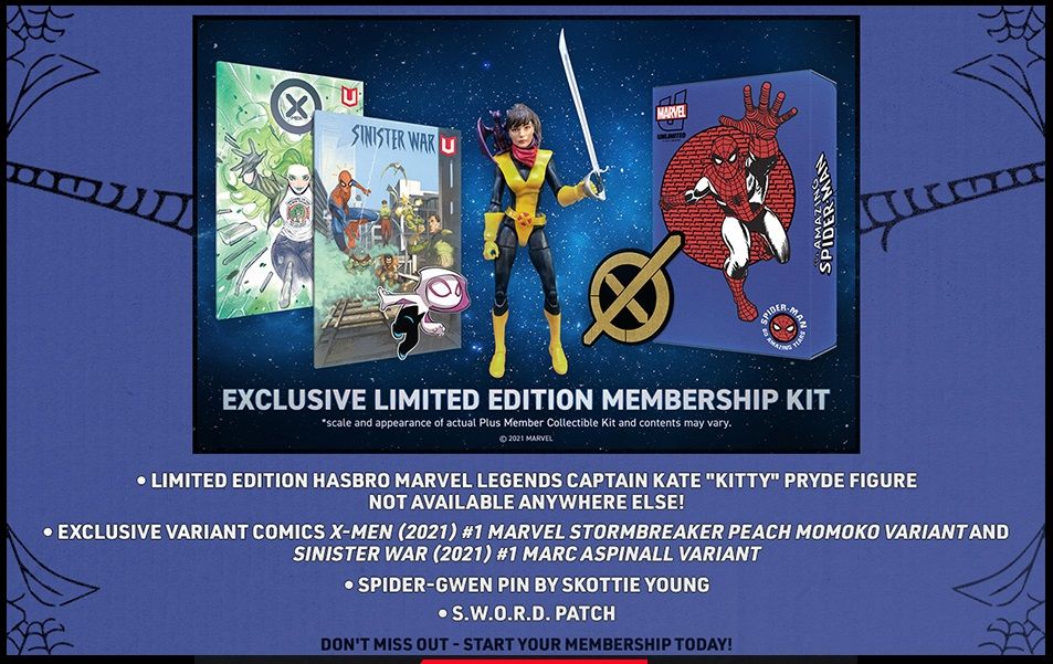 Marvel Unlimited's New Annual Plus Kit Includes an Exclusive Kitty