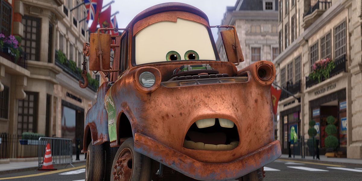 Mater looks surprised