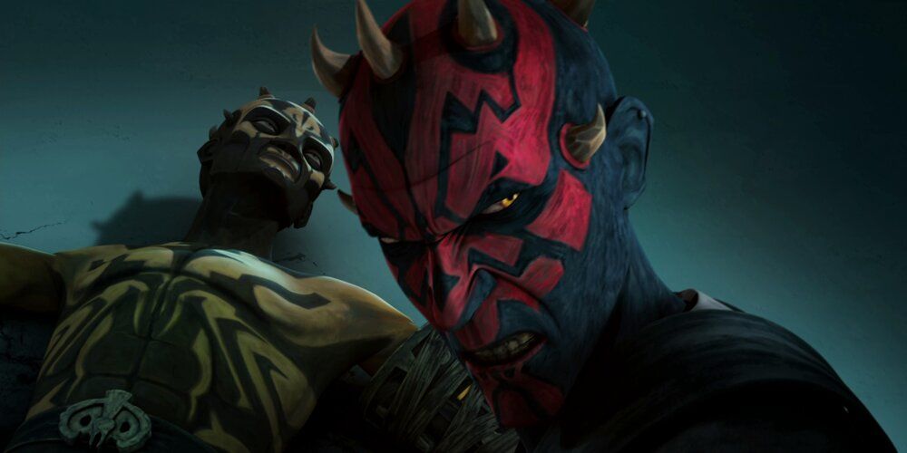 Maul watches Savage Oppress die The Lawless Star Wars The Clone Wars