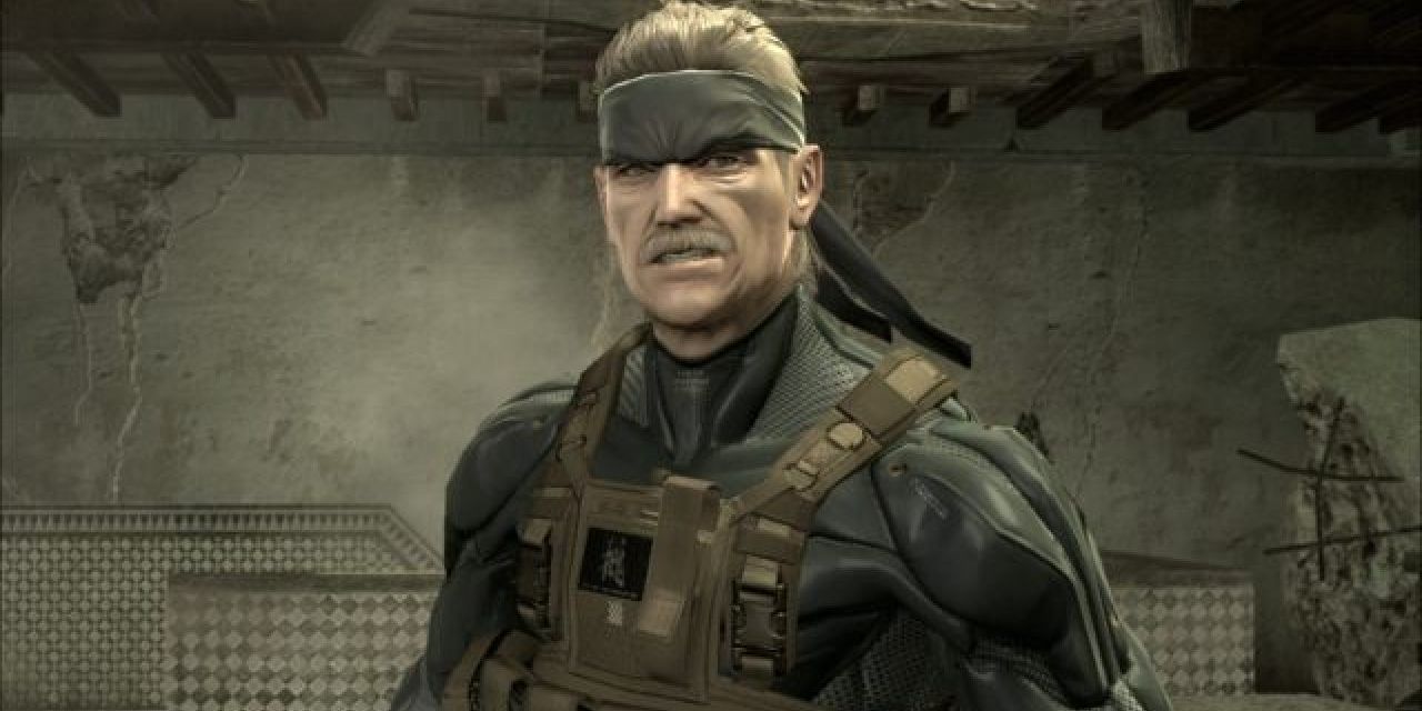 Old Snake in Metal Gear Solid 4: Guns of the Patriots