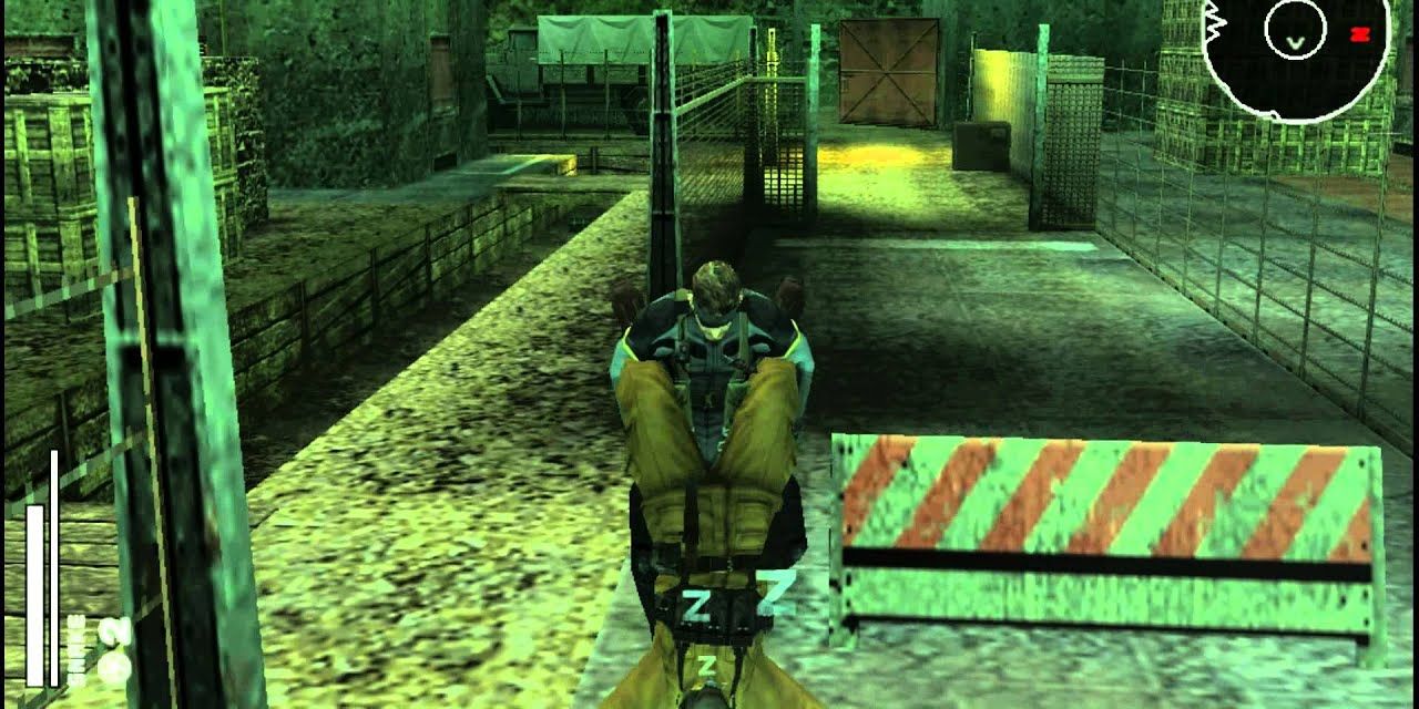 Metal Gear Solid Portable Ops Capturing Soldier