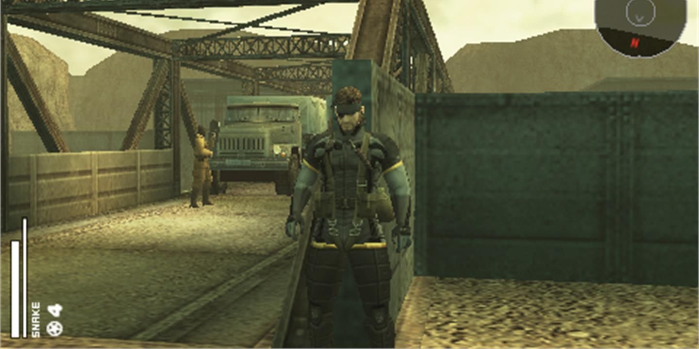 Metal Gear Solid Portable Ops Plus Gameplay