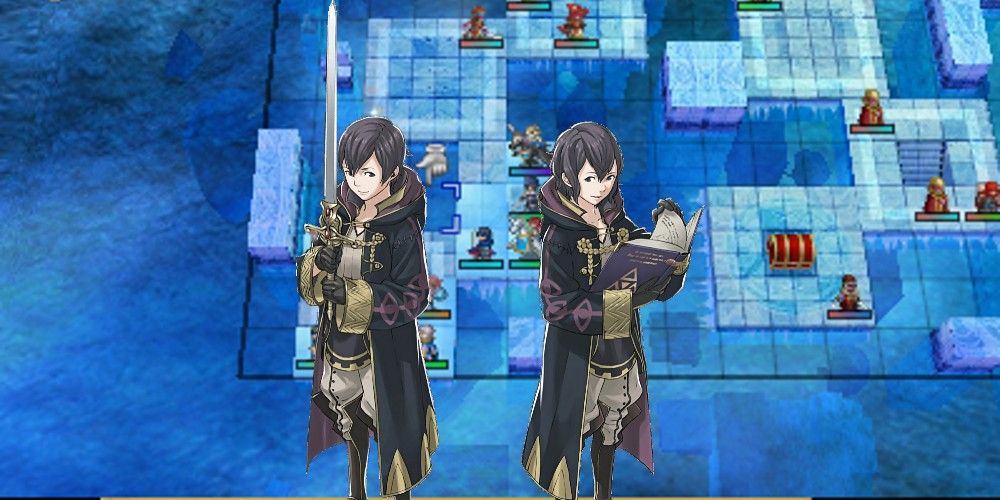 The male and female versions of Morgan in Fire Emblem: Awakening