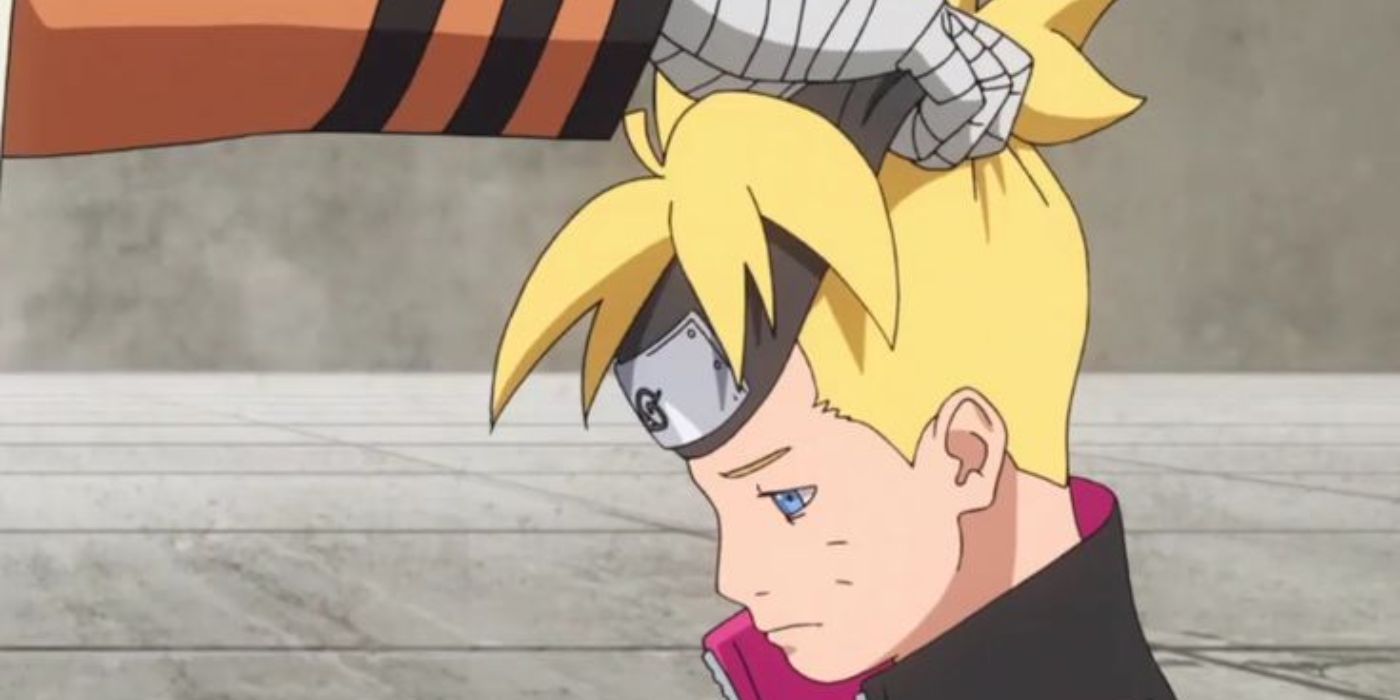 Naruto Takes Boruto's Headband