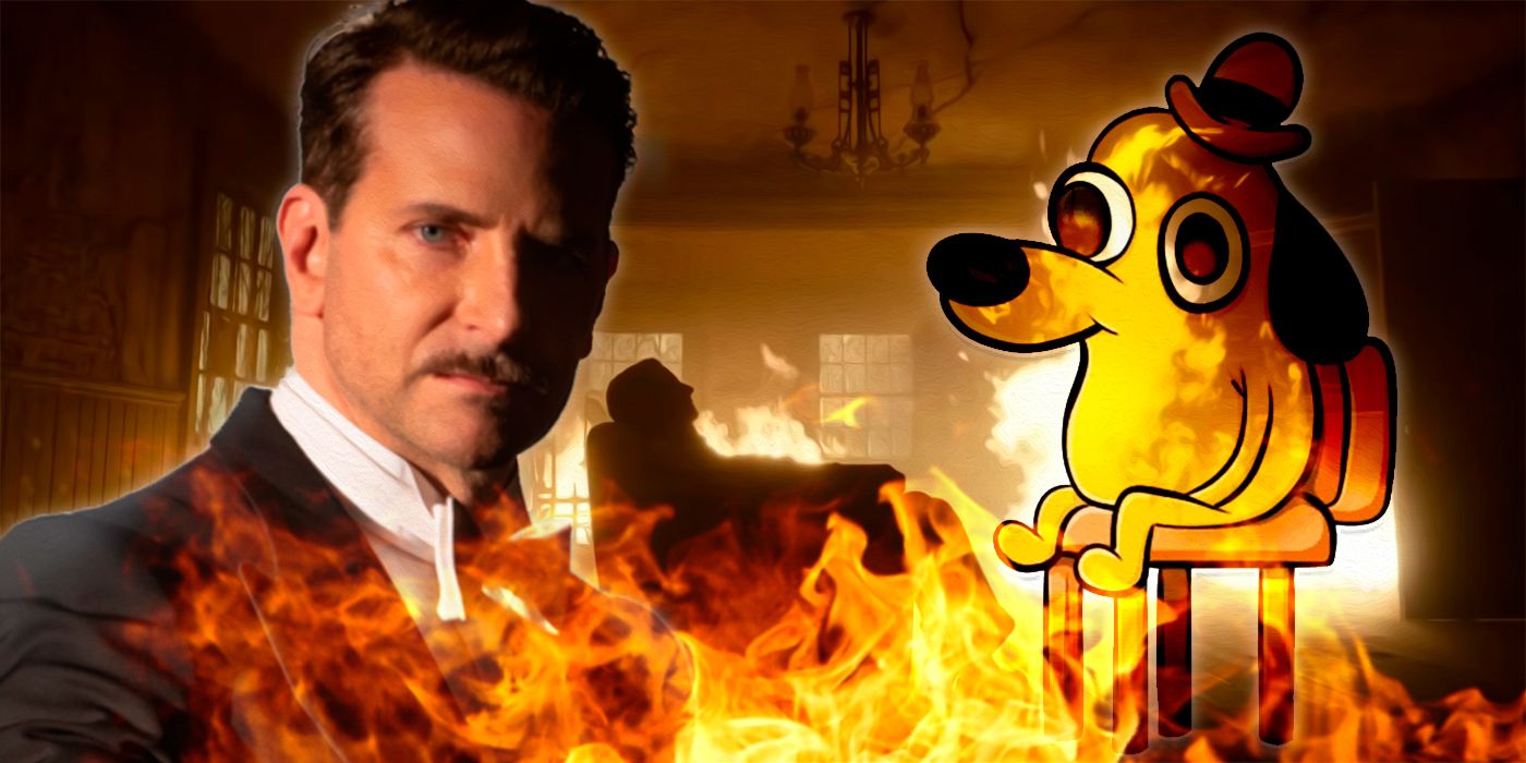 Nightmare Alley Teaser Has Bradley Cooper's Take on the 'This Is Fine' Meme