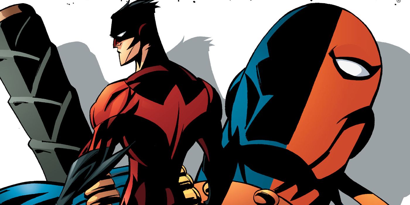 Nightwing as Renegade along with Deathstroke the Terminator