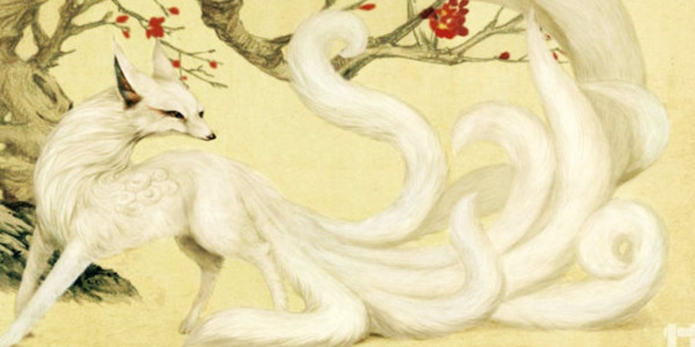 Nine-Tailed-Fox-Painting