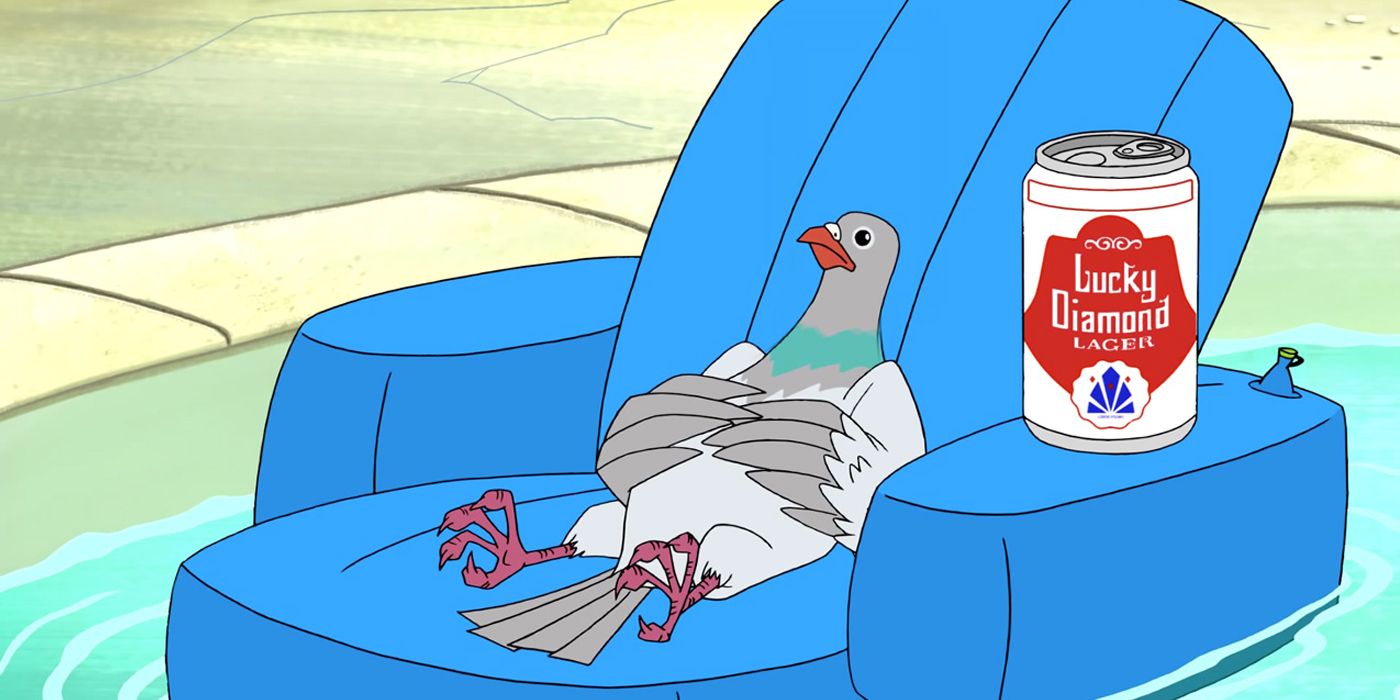 Norm MacDonald as Pigeon in Mike Tyson Mysteries