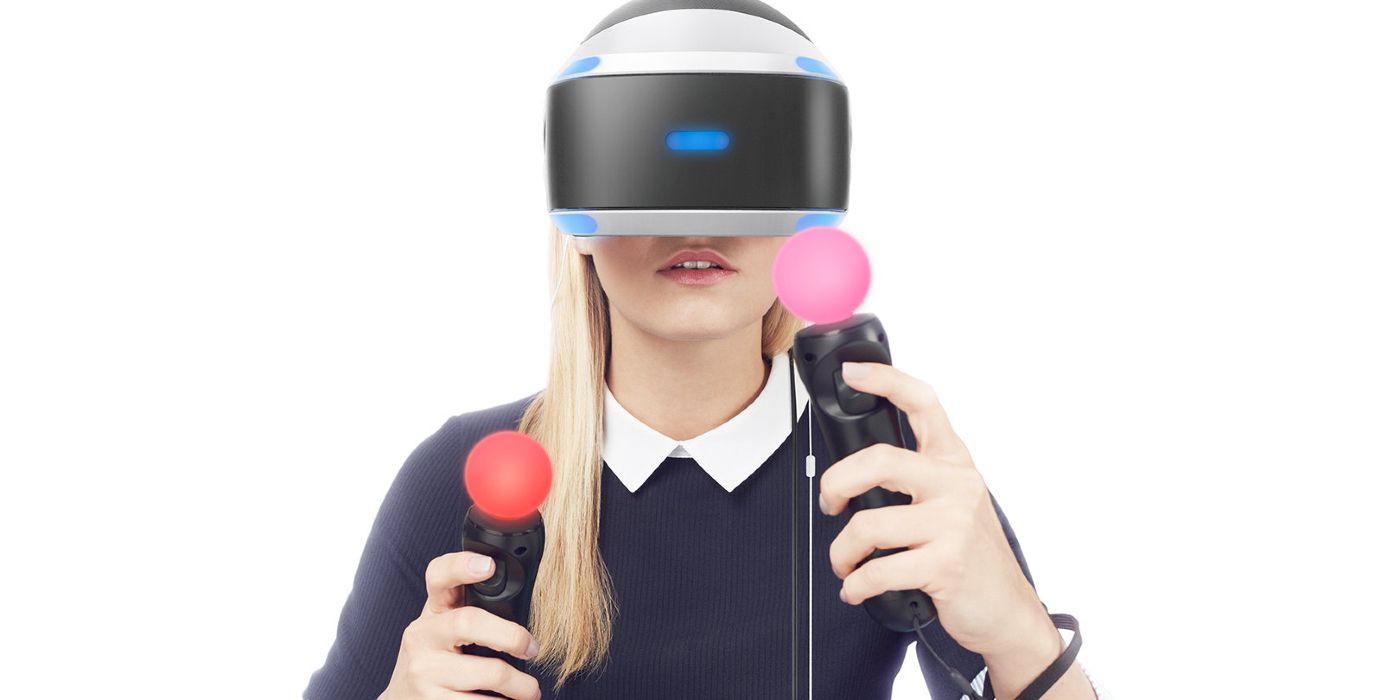 PSVR Player With Move Controllers
