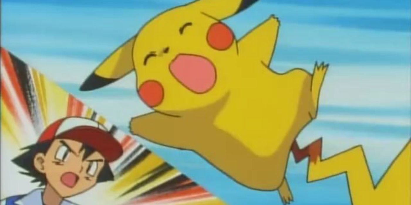 pokemon pikachu screaming and ash concerned