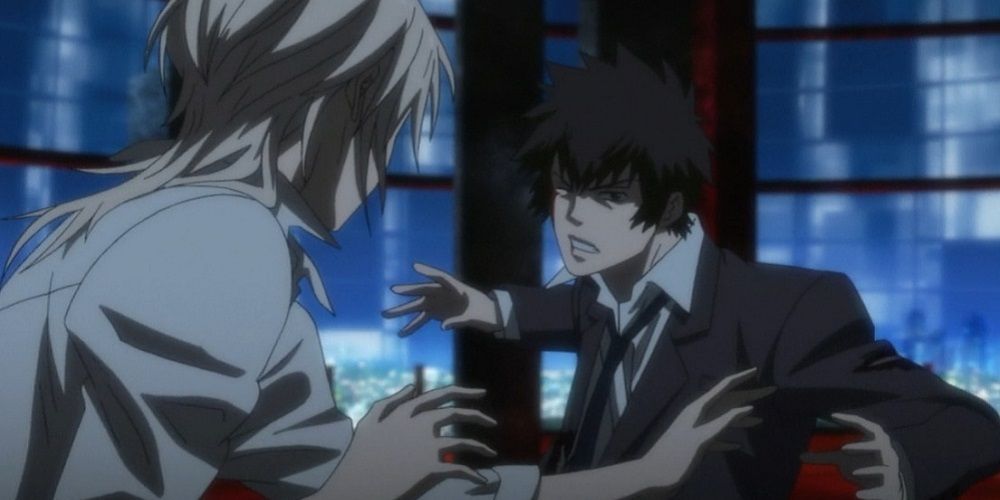 Kogami vs. Makishima _ Psycho Pass _ Hand to Hand Fight