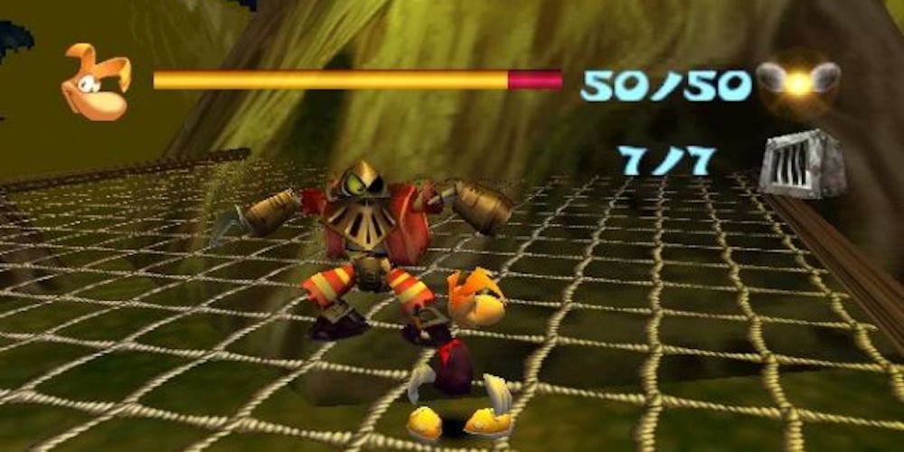 N64 Rayman 2 Boss Fight