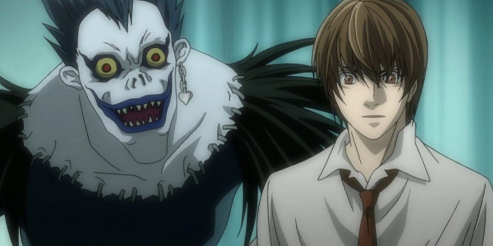 Ryuk and Light from Death Note
