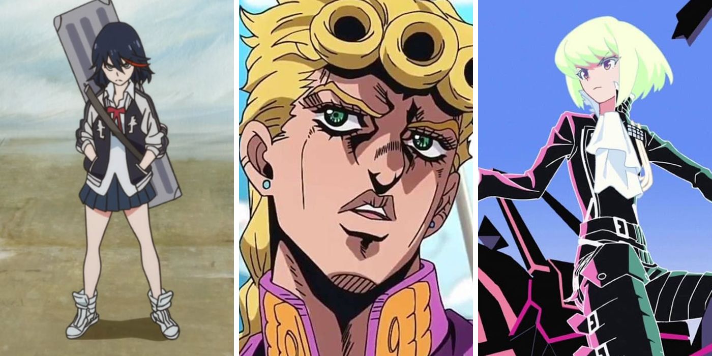 Ryuko, Giorno, and Lio in Anime that are more style than substance