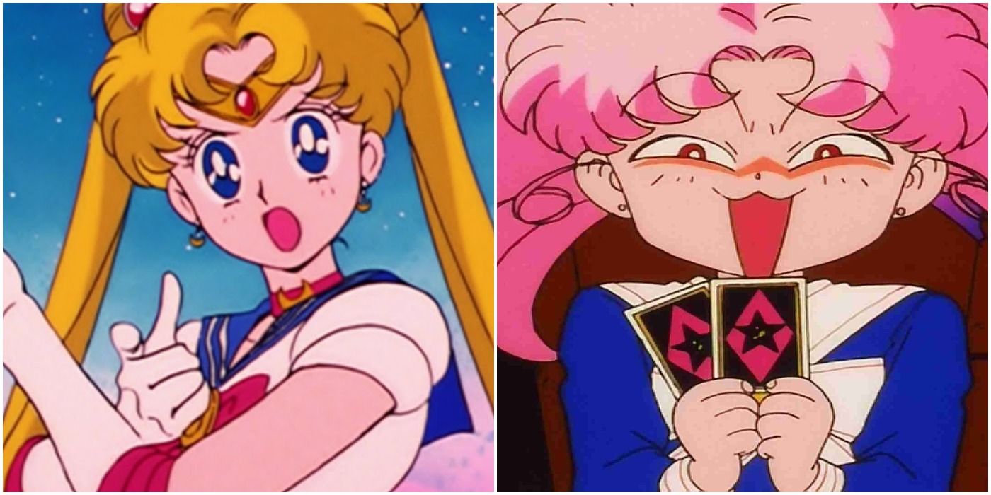 Sailor Moon and Chibiusa