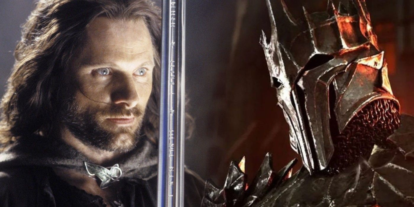 Medicinaal Succesvol Elasticiteit Lord of the Rings: Why Aragorn and Sauron's Fight Was Removed From ROTK