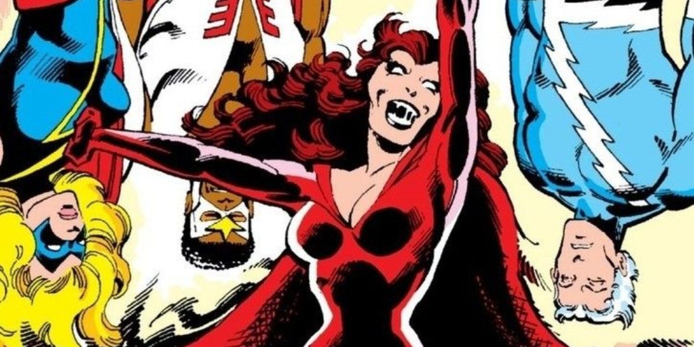 Scarlet Witch Possessed by Chthon
