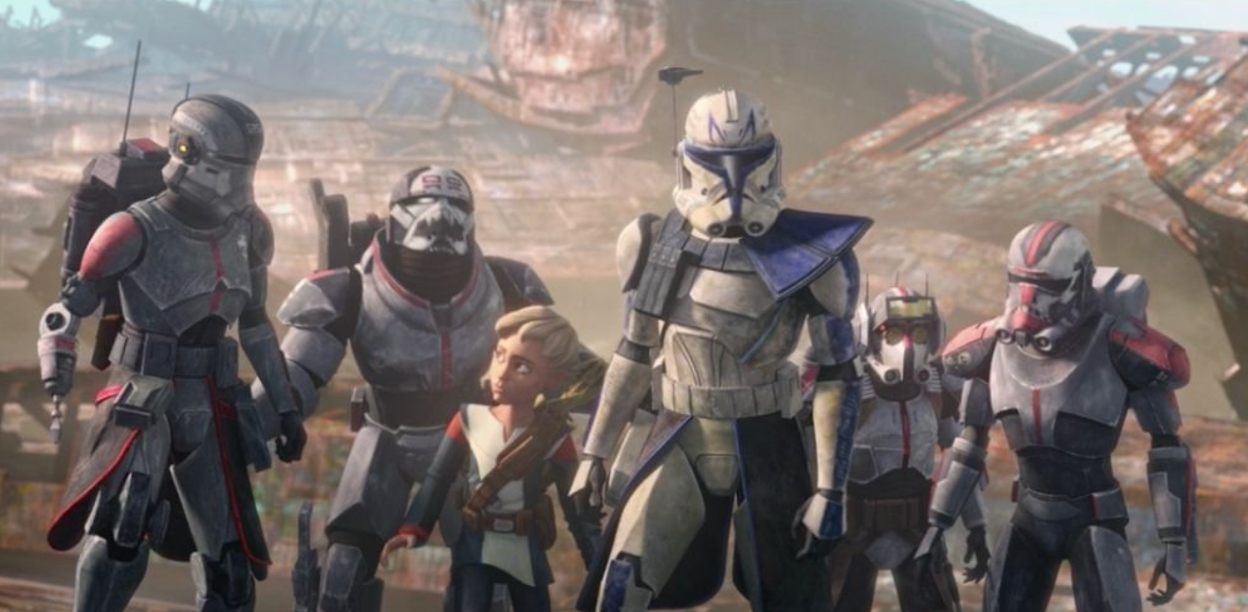 Captain Rex and the Bad Batch on Bracca
