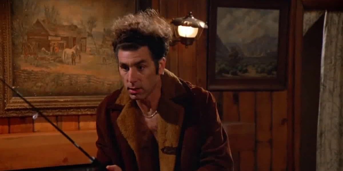 Seinfeld — Kramer at the Ross' cabin