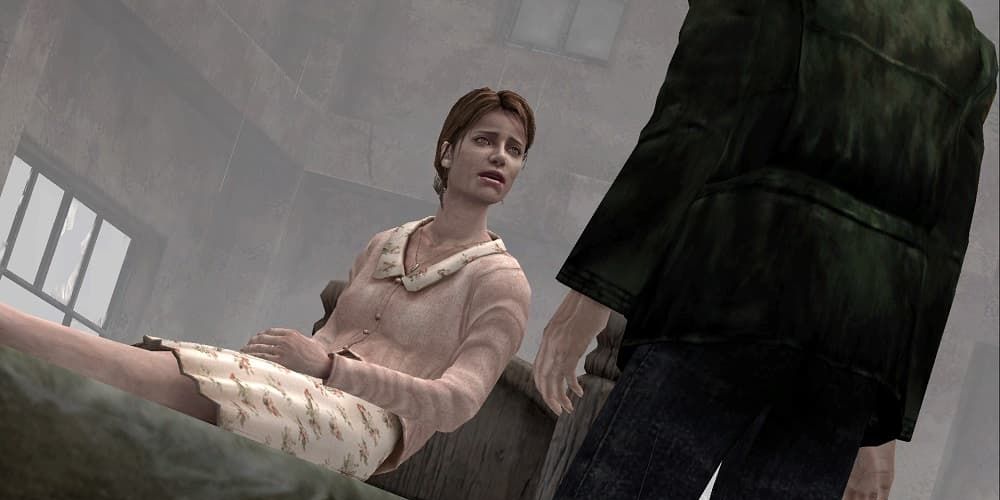 Video Games Silent Hill 2 Mary And James Sunderland