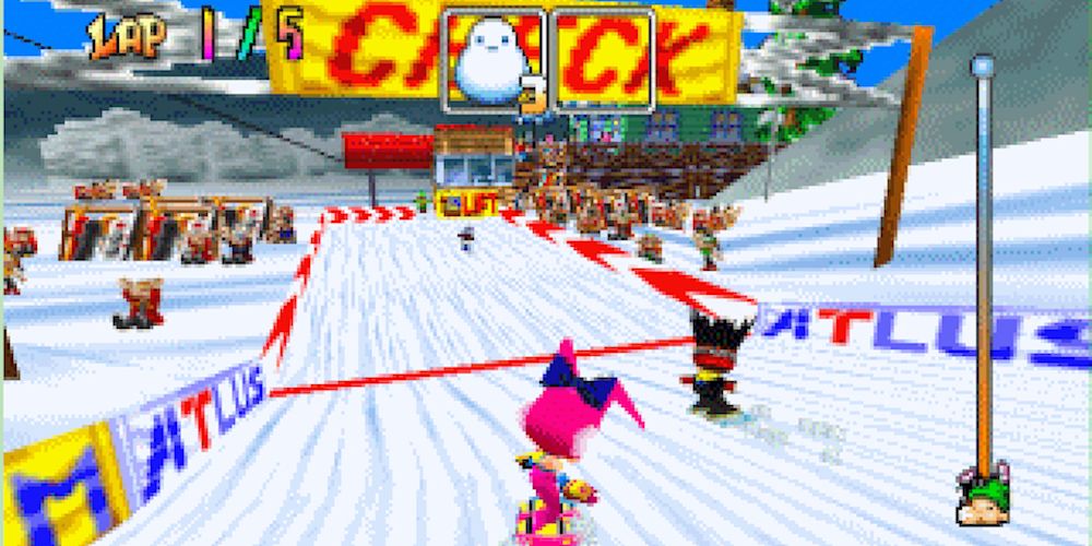 N64 Snowboard Kids Race