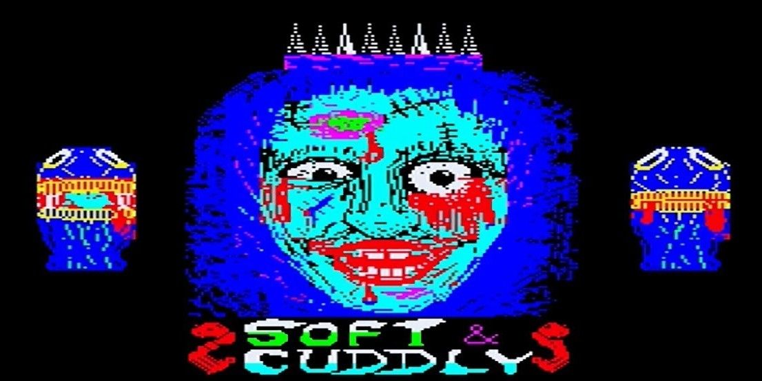 Video Games Soft and Cuddly Monster Face Title Screen