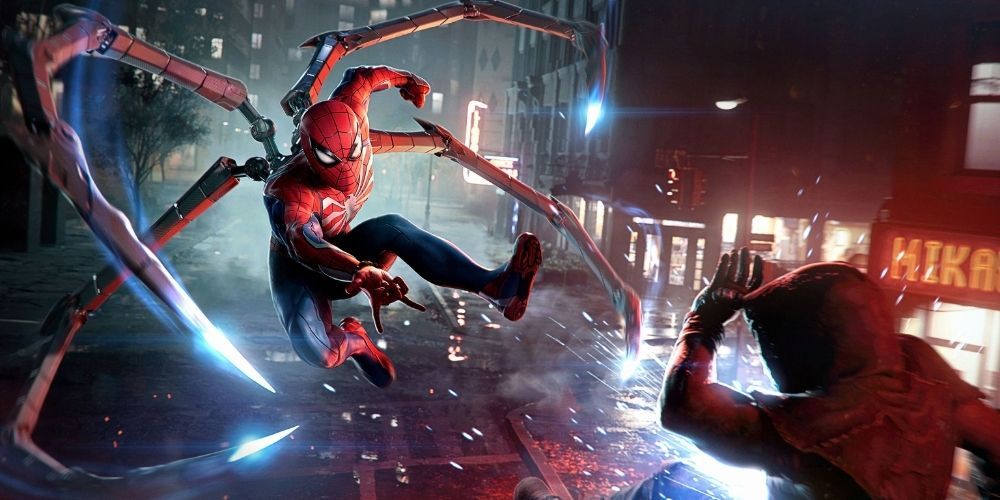 Spider-Man 2 Peter with Iron Spider Legs