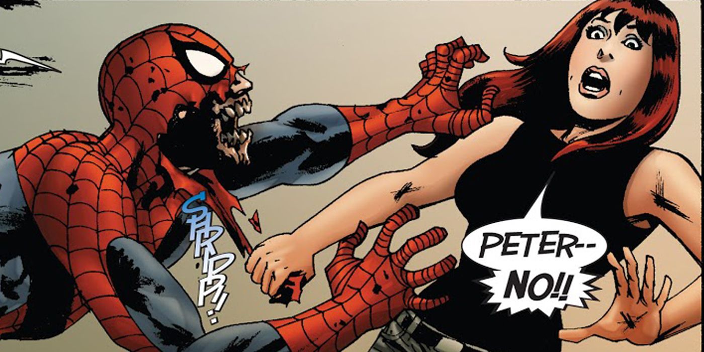 Spider-Man Attacks Mary Jane