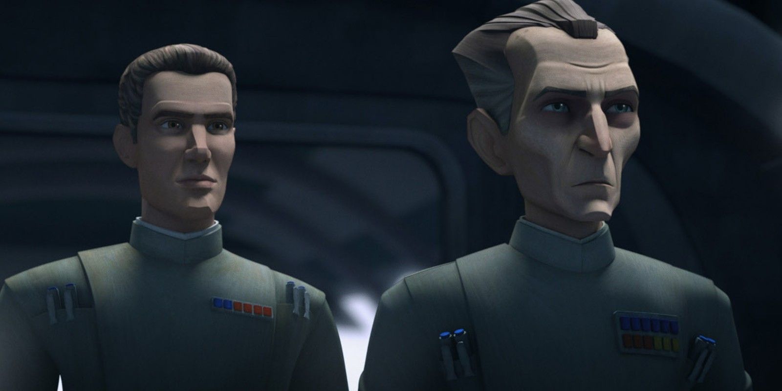 Star Wars: The Bad Batch Generals Tarkin and Rampart