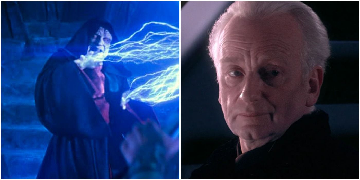 Star Wars Palpatine Attacking And Calm