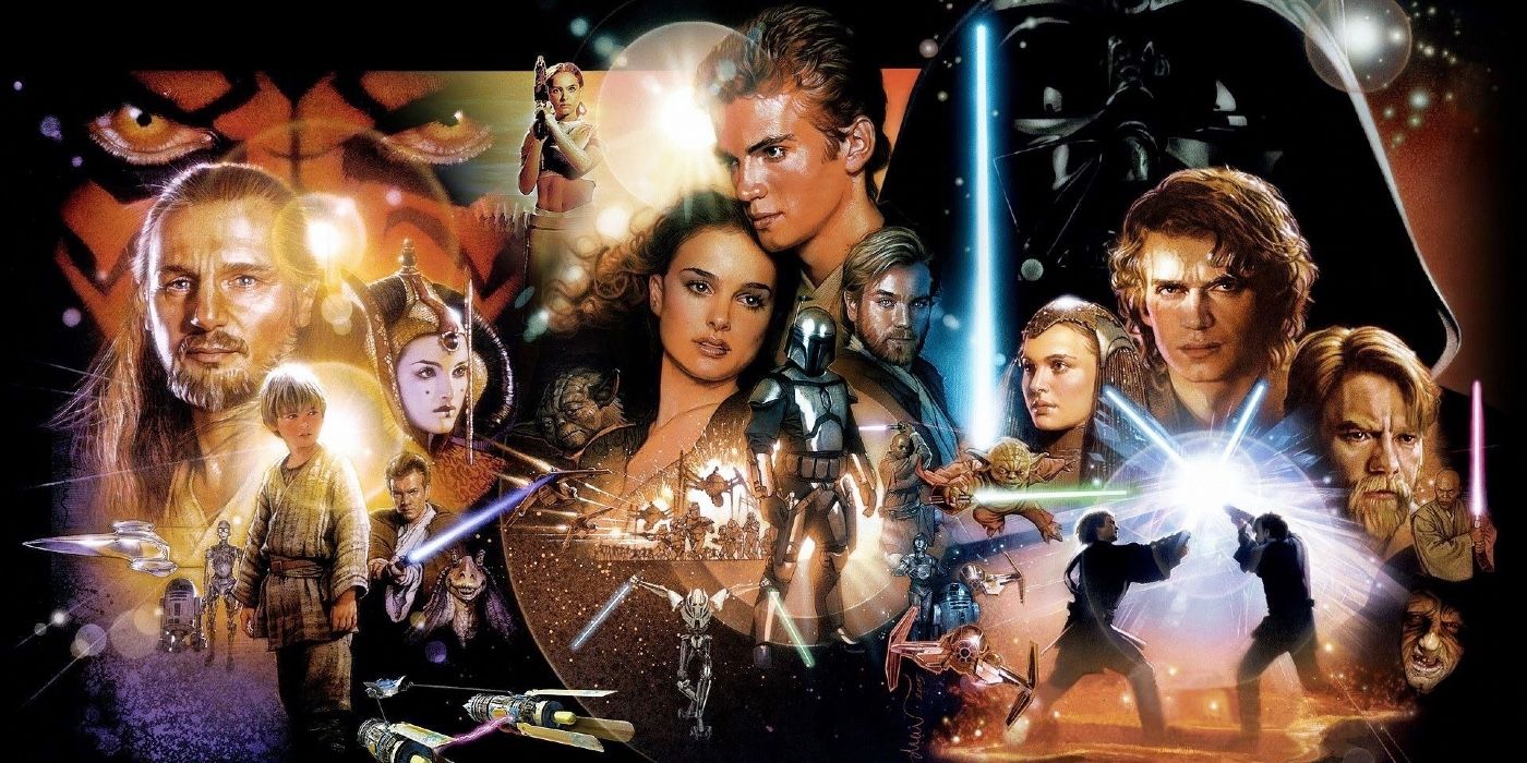 Star Wars Prequel Trilogy Movie Posters