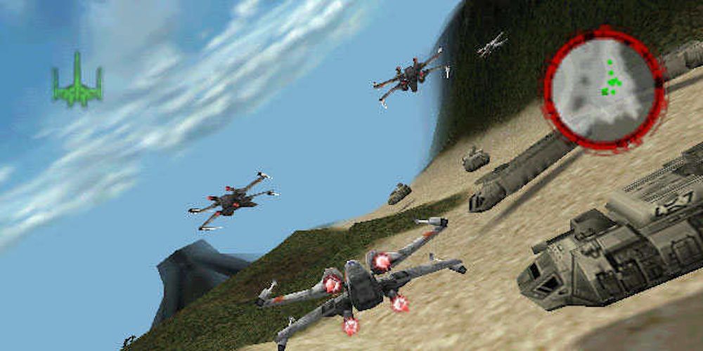 N64 Star Wars Rogue Squadron X-Wing Mission
